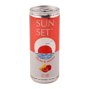 SUNSET  Pêche-Ananas